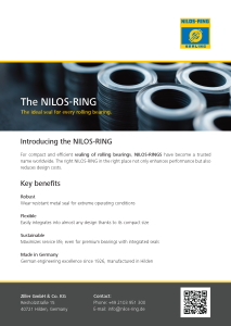 NILOS-Ringe Flyer auf englisch